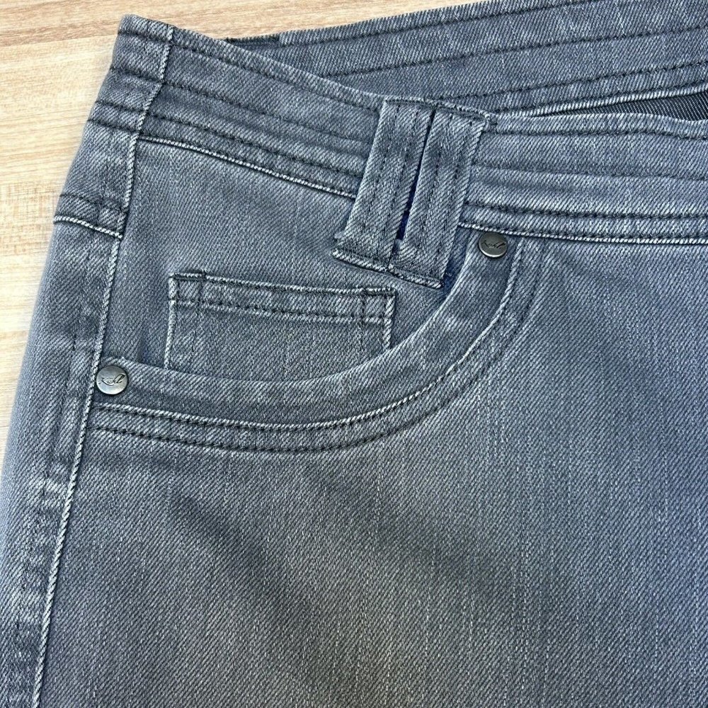 Kuhl Jeans Women Size 10 Reg Gray Skinny Pockets Hiking Stretch Denim Outdoor - Picture 6 of 16